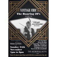 ‘Vintage Chic - The Roaring 20s' in aid of Make-A-Wish at The Metropole Hotel