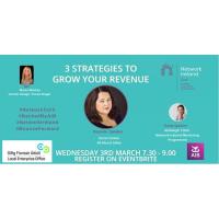 Network Cork March 2021: 3 Strategies to Grow Your Revenue