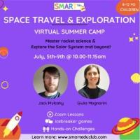 Space Travel & Exploration - Virtual Summer Camp for 8-12 yo of children