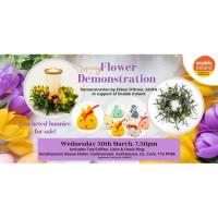 Spring Flower Demonstration in support of Enable Ireland