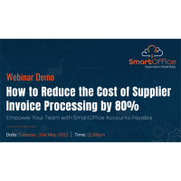 Free Webinar - How to Reduce the Cost of Supplier Invoice Processing by 80%