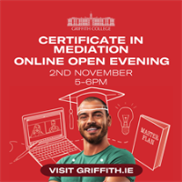 Certificate in Mediation - Griffith College Cork - Online Open Evening