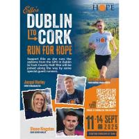Dublin to Cork HOPE Run. 250km