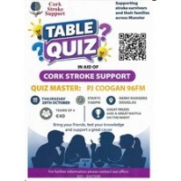 Cork Stoke Support Group - Table Quiz