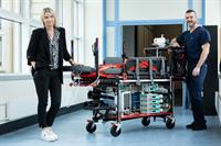 Mercy University Hospital Foundation funds Critical Care Transport Trolley to enhance safety and comfort of critically ill patients