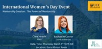 CUBS International Women's Day events : Mentorship Session / Panel Session