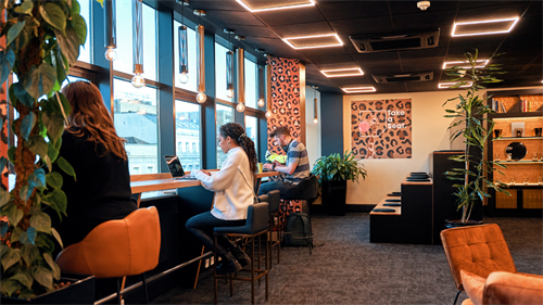 Republic of Work is a thriving startup hub in Cork, bringing together founders, creatives, and innovators in a dynamic coworking environment.