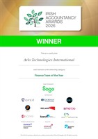 Arlo Technologies Named Finance Team of the Year (Via Irish Accountancy Awards 2026)