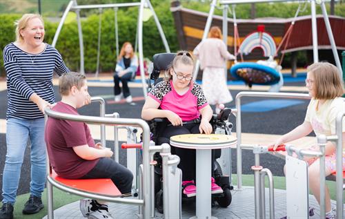 Crann's Fully Accessible Playground Crann's Fully Accessible Playground