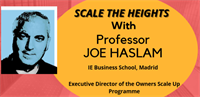 Scale the Heights for Global Entrepreneurship Week with Professor Joe Haslam