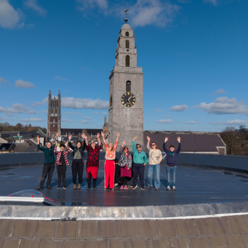 Staff and board members of Dance Cork Firkin Crane. Image credit Darragh Kane