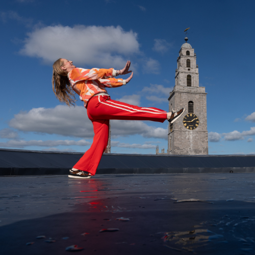 Dance artist Maeve Kelleher. Image credit Darragh Kane