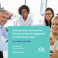 Multicultural Teams Webinar: Inclusion & Engagement on Multicultural Teams