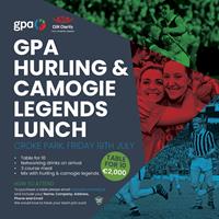 GPA Hurling & Camogie Legends Lunch for CUH Charity