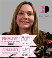 Diane Higgins Design finalist in two categories at The Female Founders Awards 2022