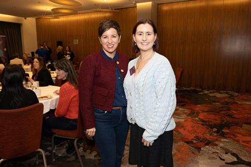 With Gillian Hennessy