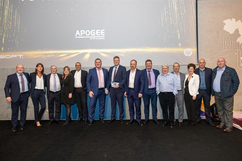 Apogee Ireland Sales Team Awards ceremony Nov 23