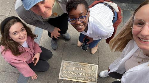 Team on a Scavenger Hunt for the old laneways of Cork