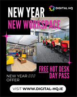 New Year, New Way to Work: Digital HQ Offers Free Coworking Day to Cork Workers
