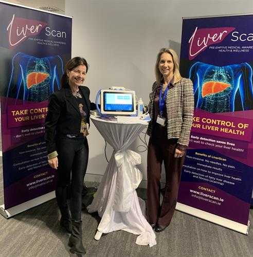 Rachel Crusher & Caroline Tuite, FibroScan Technicians 