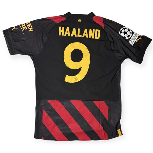 Erling Haaland - Official Match Worn / Issued Manchester City Jersey (2022/23)
