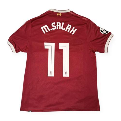 Mo Salah - Official Match Worn / Issued Liverpool Jersey (2017/18)