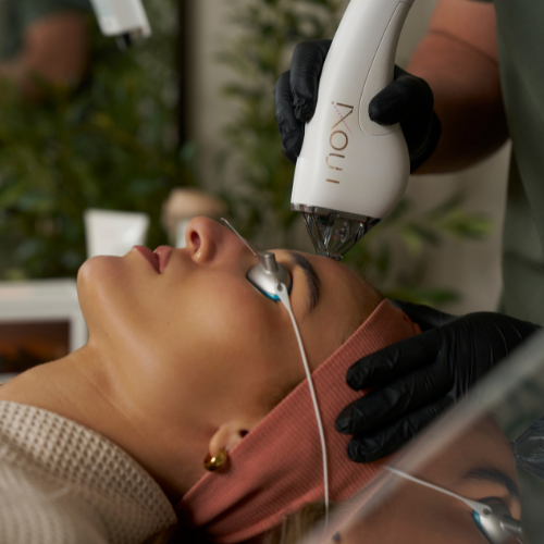 MOXI is a gentle fractional laser that refreshes tone and texture with minimal downtime — ideal if you're noticing early sun damage or dullness. Most clients see their skin improve over a short course, with results that look like your skin on a very good day.