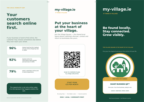 Never let local customers forget about you