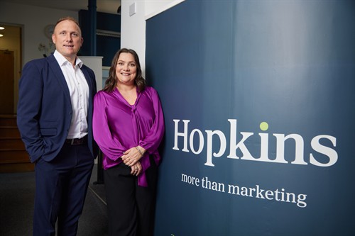 Mark and Judy Hopkins of Hopkins - more than marketing