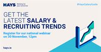Hays Ireland Salary & Recruiting Trends Guide Webinar