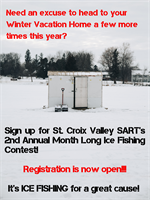 St. Croix Valley SART's 2nd Annual Ice Fishing Contest