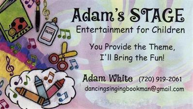 Adam's STAGE: Entertainment for Children Adam's STAGE: Entertainment for Children
