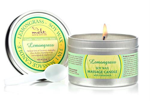 Lemongrass Massage Candle Lemongrass Massage Candle