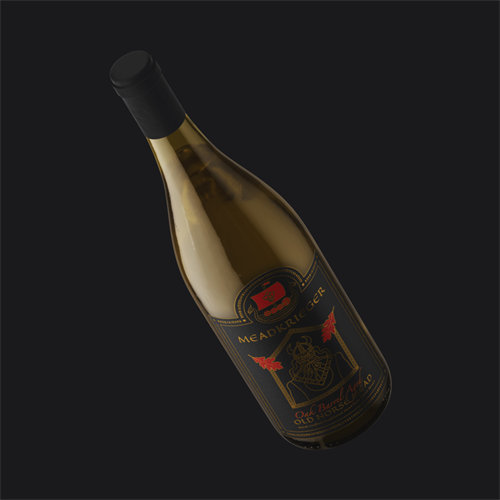 Wine bottle label for Loveland, Colorado meadery Wine bottle label for Loveland, Colorado meadery