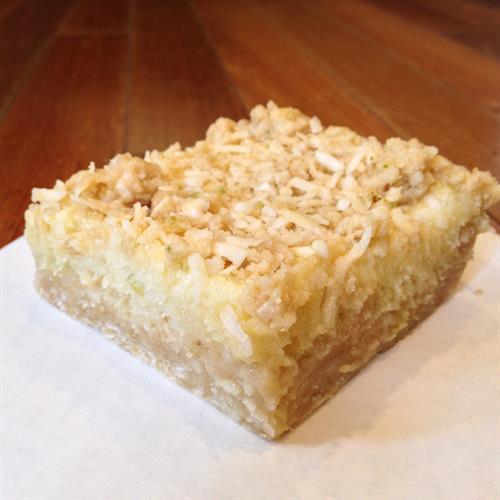 Mouth Watering Key Lime Coconut Bar