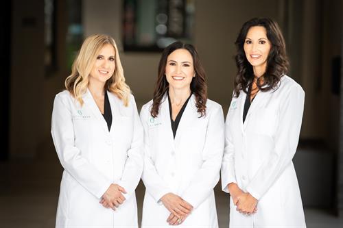 Providers- (Left to Right) Dr. Michelle Bruner, Dr. Rachel Epstein and Jillian Clavenna, PA-C