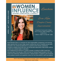 Women of Influence Luncheon featuring Erin Kane