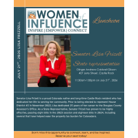 Women of Influence Luncheon featuring Senator Lisa Frizell