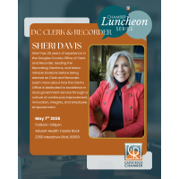 Chamber Luncheon Series-Sheri Davis, Douglas County Clerk & Recorder