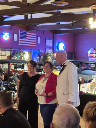 What an amazing night! Thank you for honoring me with Volunteer of the Year.