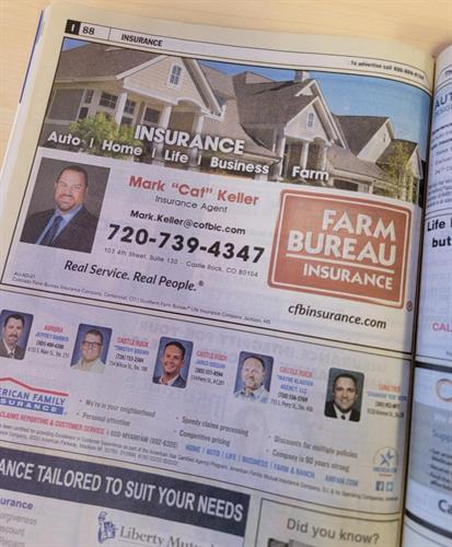 Loved our Ad in the NEW Yellow Pages!