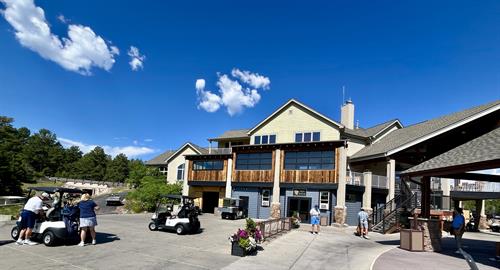 Back of the Clubhouse