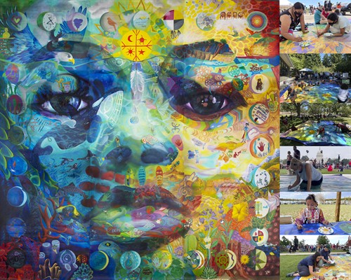 Permanent Participatory Mural, Seattle WA