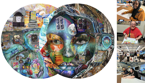 Digital Ensemble, Community-based art, Multiple location