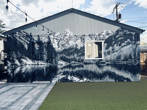 Maroon Bells Private Mural