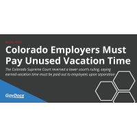Colorado Unused Vacation Pay: Employers Must Pay Out