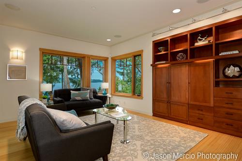 Custom Vashon view home Custom Vashon view home