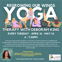 Regrowing Our Wings, Yoga Therapy - FREE for the community, registration required