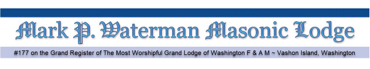 Mark P. Waterman Masonic Lodge #177