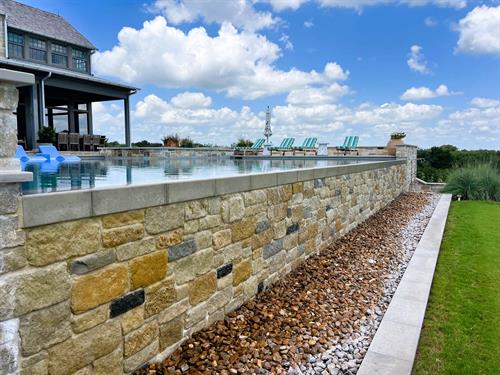 Custom Pool Round Top Texas